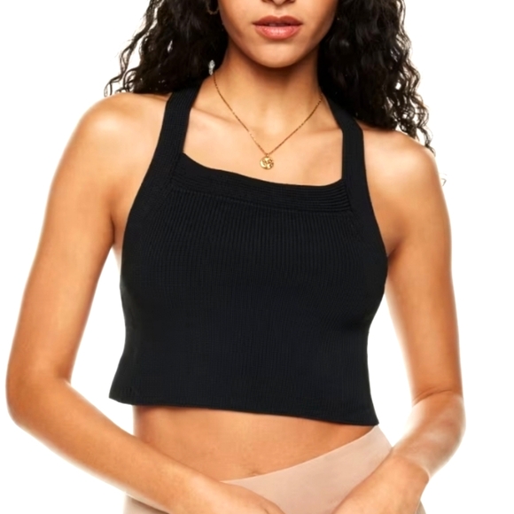Aritzia Wilfred Cayenne Knit Tank Top, Size XS - Picture 1 of 5